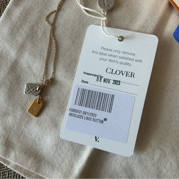 LV Nanogram Dog Tag Necklace - Picture 10 of 16